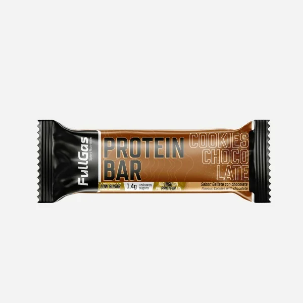 Barre protéinée - Faible en sucre - Biscuits au chocolat 35 g