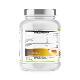 Vegan Protein (Proteína Guisante y Arroz) - Flan vainilla - 500g