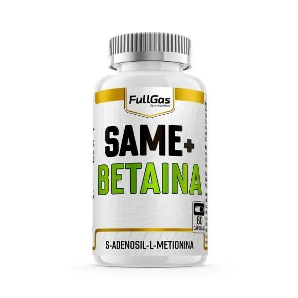 SAMe + Betaína - 60 cápsulas