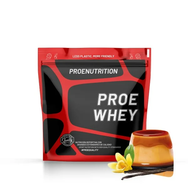 100% Whey Protein (Concentrado) - Flan vainilla - 454g