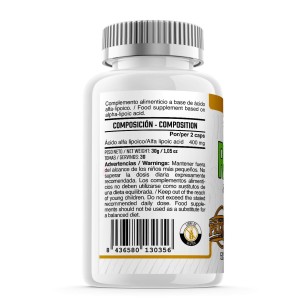 R-ALA (Ácido Alfa Lipoico) - 60 cápsulas 2