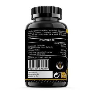 Fat Burner Hardcore (Fórmula termogénica) - 120 cápsulas