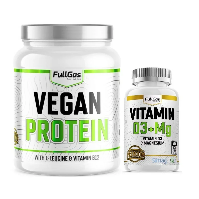 Protéine VEGAN + Vitamine D3-MG