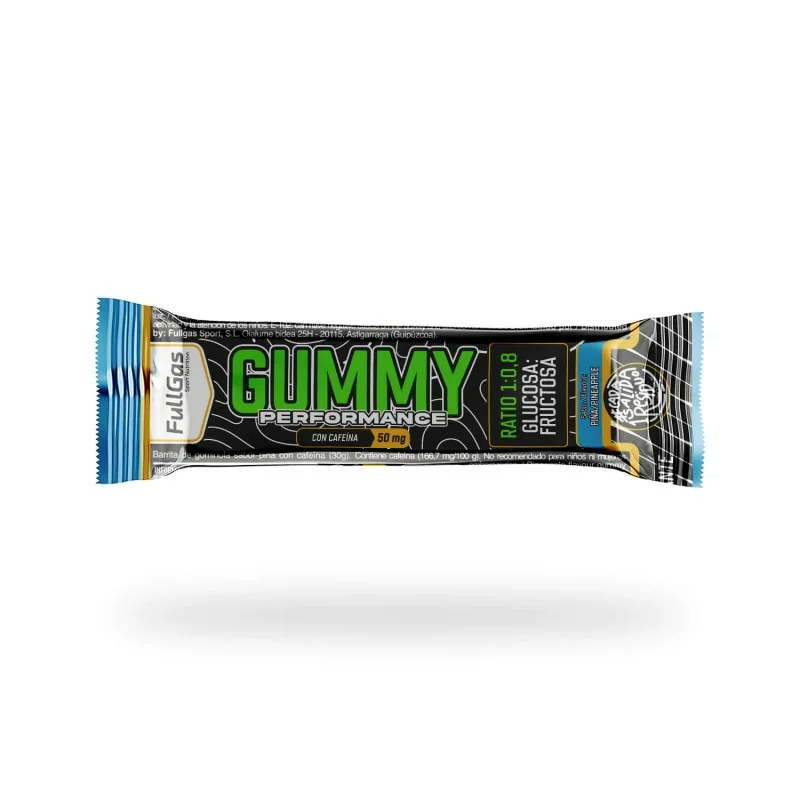 Gummy Performance - Ratio 1:0.8 - Pineapple - 50 mg de caféine