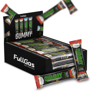 Caja 20 u - Gummy Performance - Ratio 1:0,8 - Fresa - 50 mg cafeína