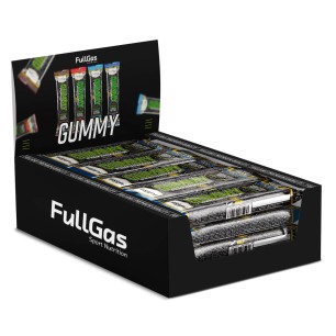 Caja 20 u - Gummy Performance - Ratio 1:0,8 - Multifrutas - 50 mg cafeína