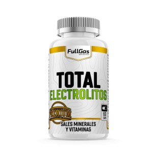 Total Electrolitos - Sales minerales en cápsulas. A base de minerales, jengibre y vitaminas