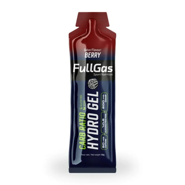 Hydro Gel Ratio 1:0,8 (con Cafeína) - Berry - 50g