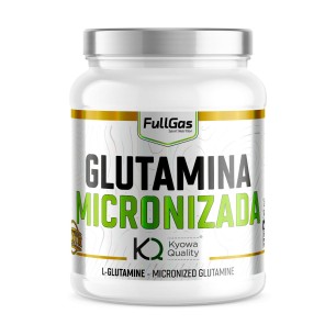 Glutamina micronizada (Kyowa®) en polvo - Neutro - 500g