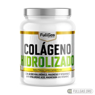 Colágeno Hidrolizado en polvo (con Vit. C + Mg + Ác. Hialurónico) - Limón - 400g