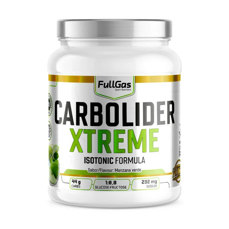 Carbolider Xtreme Isotonique Δ Rapport 1:0.8 - Pomme verte - 800g