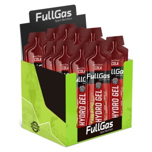 Hydro Gel Ratio 1:0,8 (con Cafeína) - Caja 12 u. - Cola - 50g