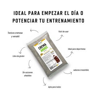 Crema de Arroz (50% Hidrolizada-50% Pregelatinizada) - Chocolate - 1kg