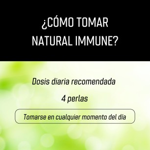 Natural Immune - Omega 3 + Curcumina + Piperina - 120 perlas