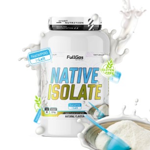 Native Isolate (Whey Nativa) - Sin Edulcorante - Natural - 1,8kg 2