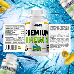 Premium Omega 3 (Omegatex® TG 1000mg) - 90 perlas