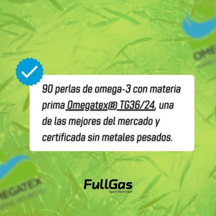 Premium Omega 3 (Omegatex® TG 1000mg) - 90 perlas