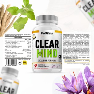 Clear Mind (Control del Estrés*) - 90 cápsulas