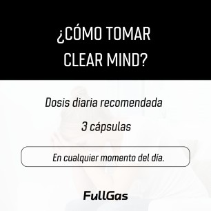 Clear Mind (Control del Estrés*) - 90 cápsulas