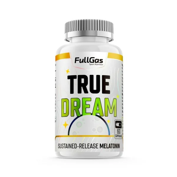 True Dream (Melatonina de Liberación Dual) - 60 cápsulas