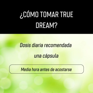 True Dream (Melatonina de Liberación Dual) - 60 cápsulas