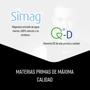 Vitamina D3 (Quali®-D) + Magnesio (Simag®) - 120 perlas