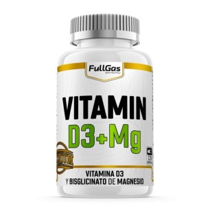 Vitamina D3 + Magnesio Bisglicinato - 120 cápsulas