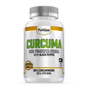 Cúrcuma + Pimienta Negra (BioPerine®) - 60 cápsulas
