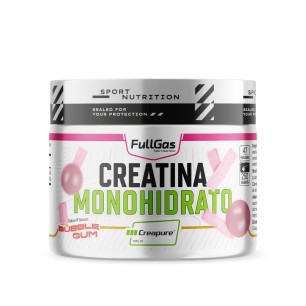 Creapure® (Creatina Monohidrato en polvo) - Bubblegum - 250g