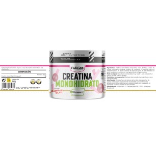 Creapure® (Creatina Monohidrato en polvo) - Bubblegum - 250g