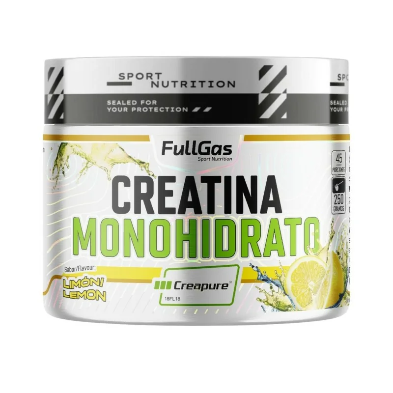 Lemon de saveur Creapure® (Monohydrate de créatine) 250g