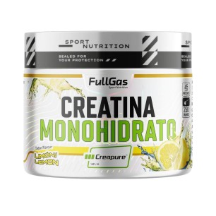 Creapure® (Creatina Monohidrato en polvo) - Limón - 250g
