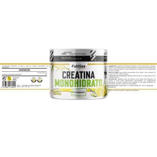 Creapure® (Creatina Monohidrato en polvo) - Limón - 250g