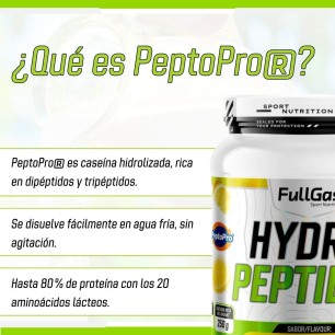 Hydro Peptides (PeptoPro® Hidrolizado Caseína) - Limón - 250g