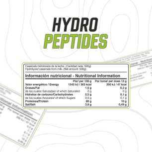Hydro Peptides (PeptoPro® Hidrolizado Caseína) - Neutro - 500g