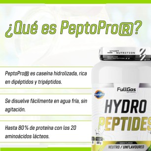 Hydro Peptides (PeptoPro® Hidrolizado Caseína) - Neutro - 500g