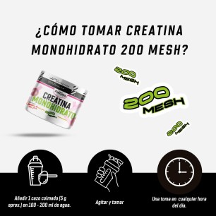 Creatina Monohidrato 200 Mesh en polvo - Bubblegum - 250g 2