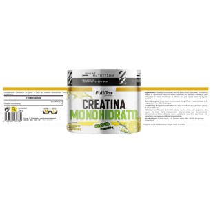 Creatina Monohidrato 200 Mesh en polvo - Limón - 250g