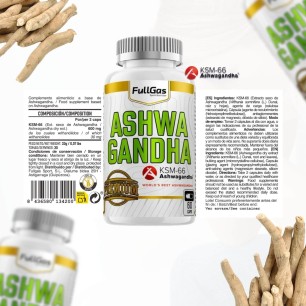 Ashwagandha KSM-66® (300mg) - 60 cápsulas